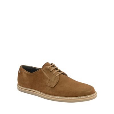 Tobacco 'Turpin' mens lace up shoes